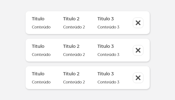 Padrão do estilo