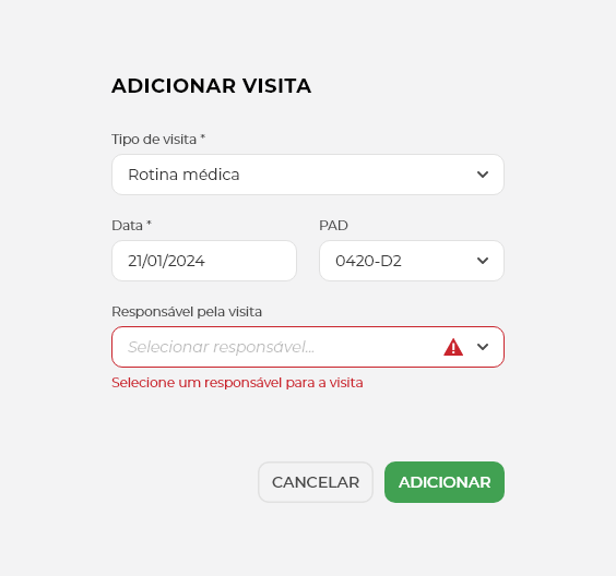 Validação através de submissão